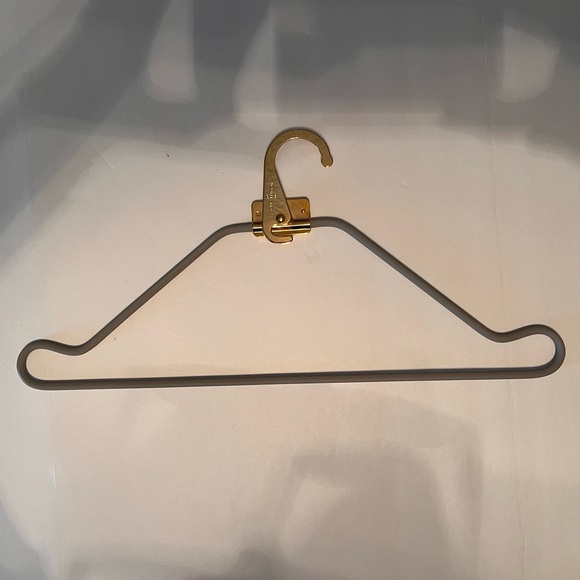 6 Authentic Louis Vuitton Gray and Gold Garment Hangers - Picture 7 of 7